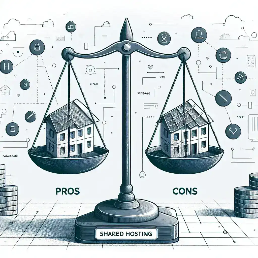 What are the pros and cons of staying on shared hosting long-term?