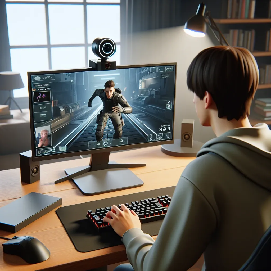 Can I use a webcam for face tracking in games?