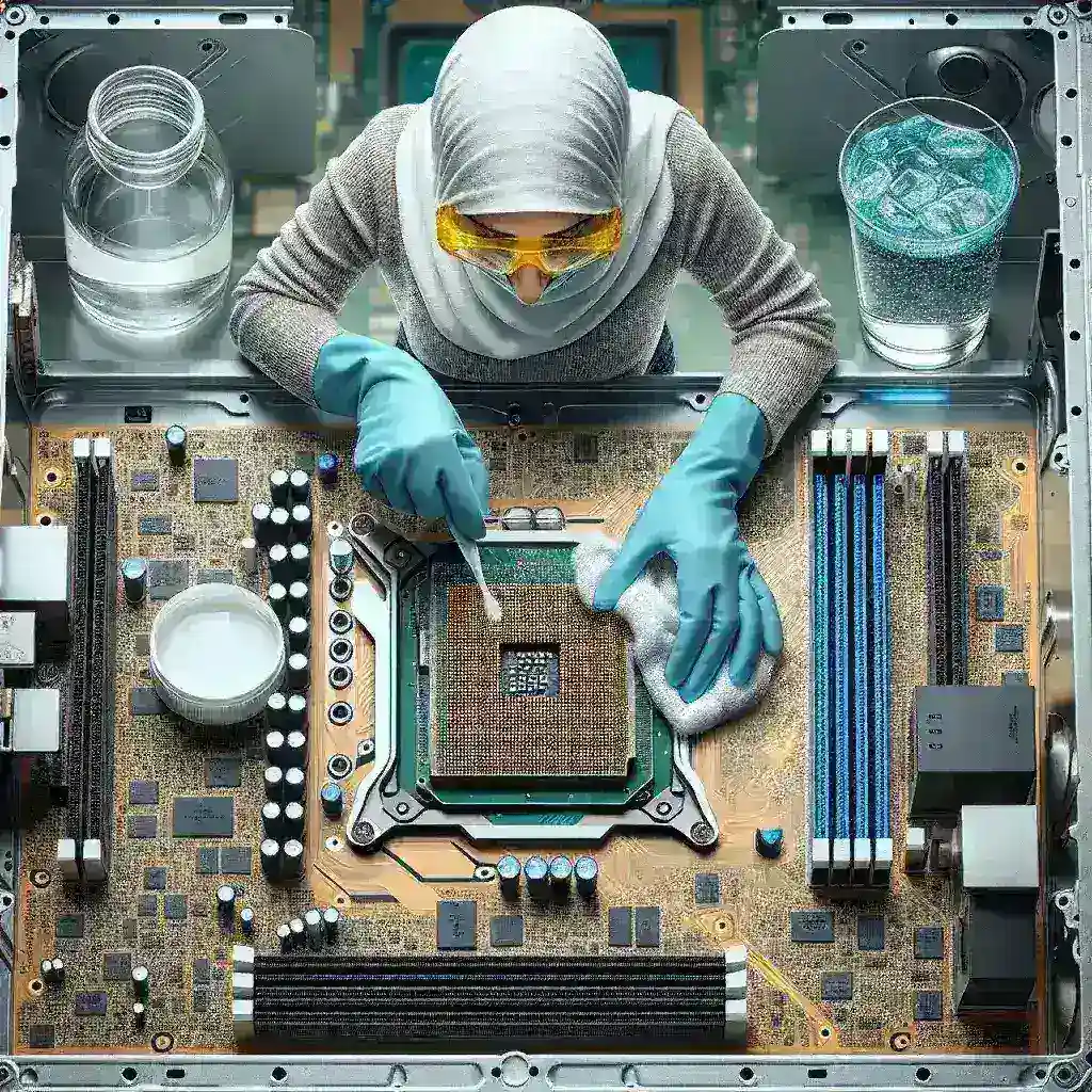 How to Remove and Replace Thermal Paste on a CPU?